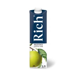 Сок Rich 1л Яблоко