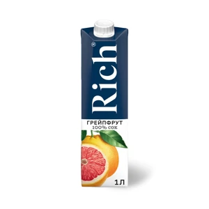 Сок Rich 1л Грейпфрут